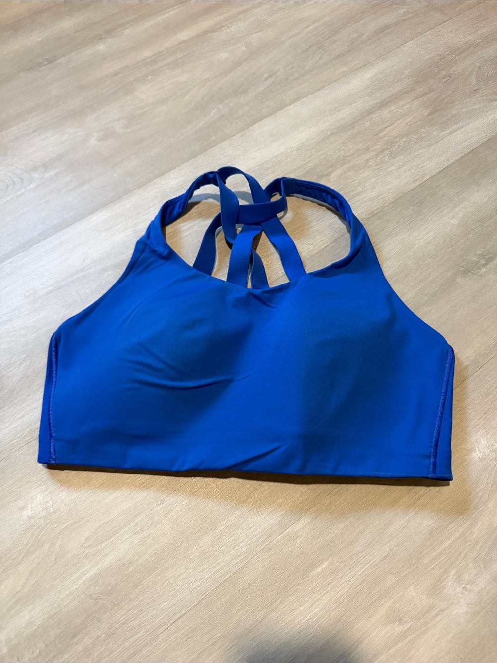 Lululemon royal blue formed sports bra